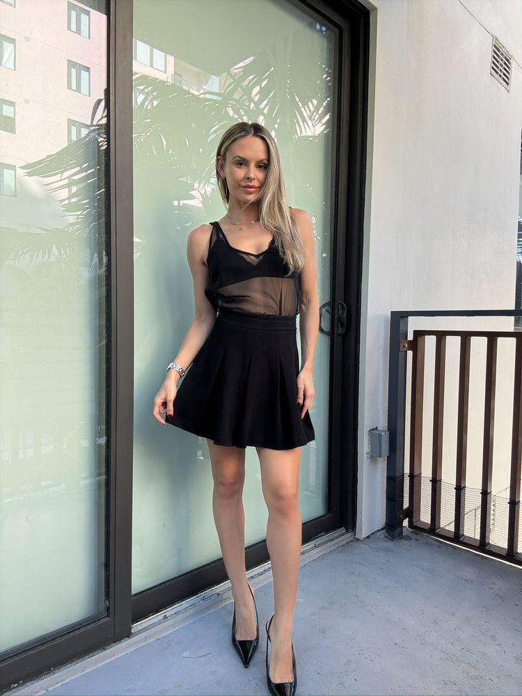 Mini Pleated Skirt S / Black Mini Pleated Skirt S / Black