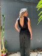 Samira Satin Cape Top