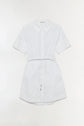 Marcy Cotton Mini Shirt Dress (PRE-SALE)