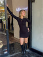 Monica Mini Dress - Black