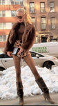 Marie Shorts - Melting Animal Print