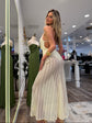WAVE MESH BEACH DRESS
