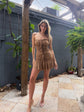 Moonlight Jersey Strapless Mini Dress