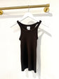 Jamie Rib Tank - Chocolate