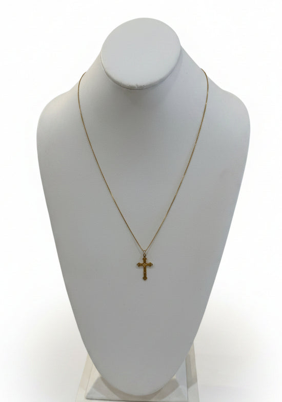 Large Cross Pendant Necklace