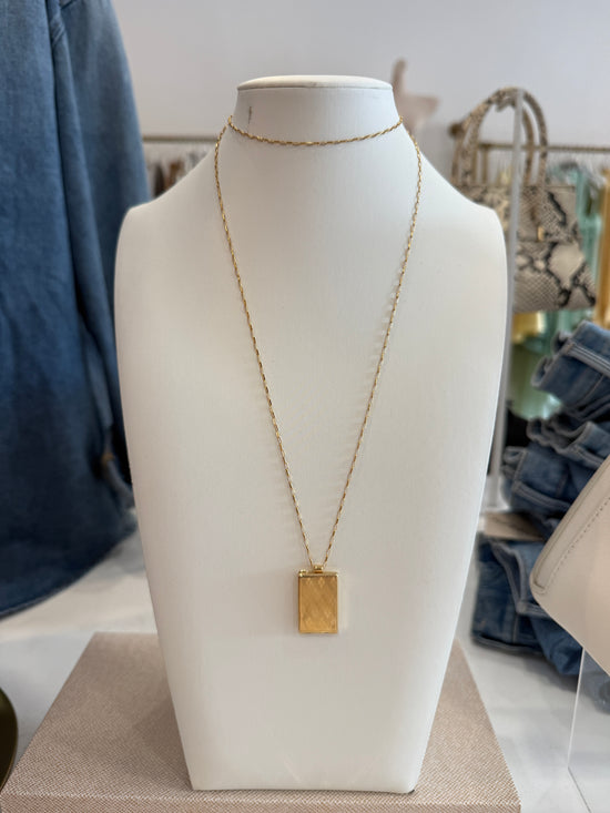 Vintage Paris Locket Necklace