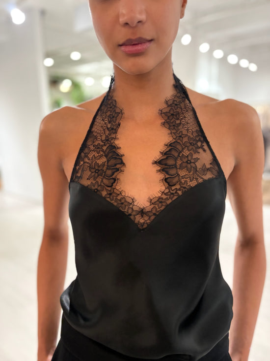 Sienna Lace Top - Black