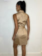 NOIRA MILITARY SHIRTDRESS