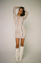 Paola Long Sleeve Mini Dress