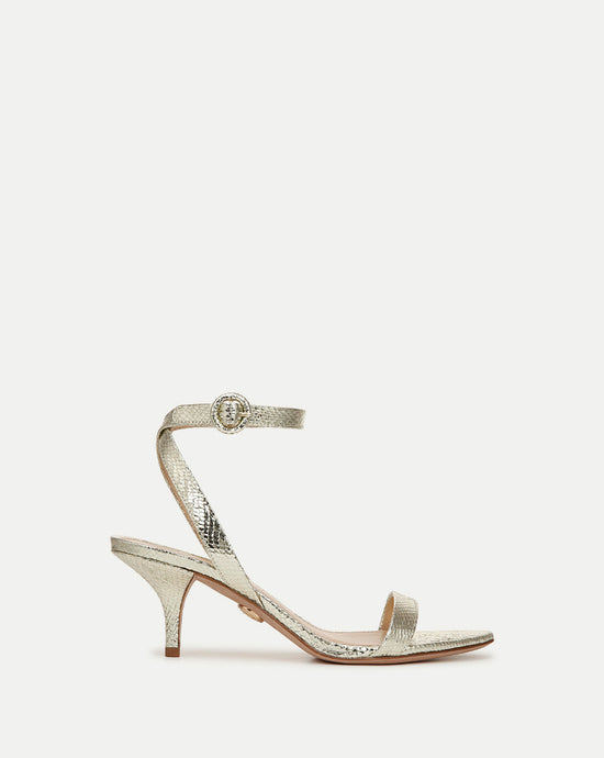 Darcelle Metallic Leather Sandal (PRE-SALE)