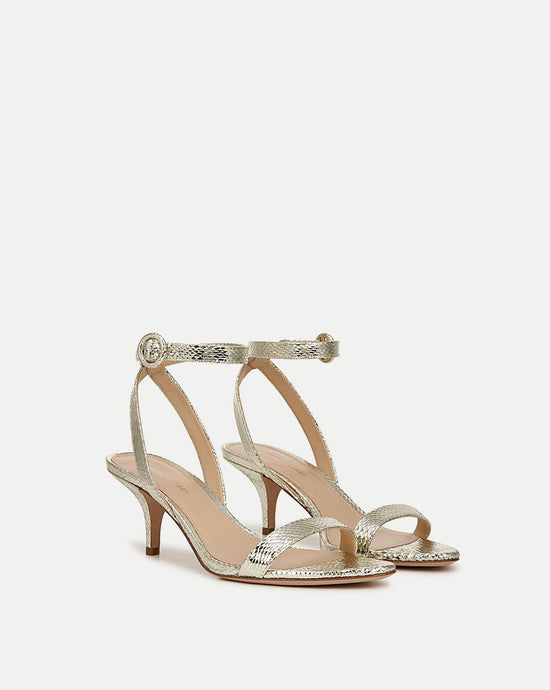 Darcelle Metallic Leather Sandal (PRE-SALE)