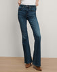 Beverly High Rise Skinny Flare - Bight Blue
