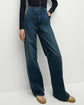 Taylor Slant-Pocket Wide-Leg Jean