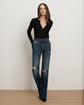 Dylan High Rise Straight Leg Jean