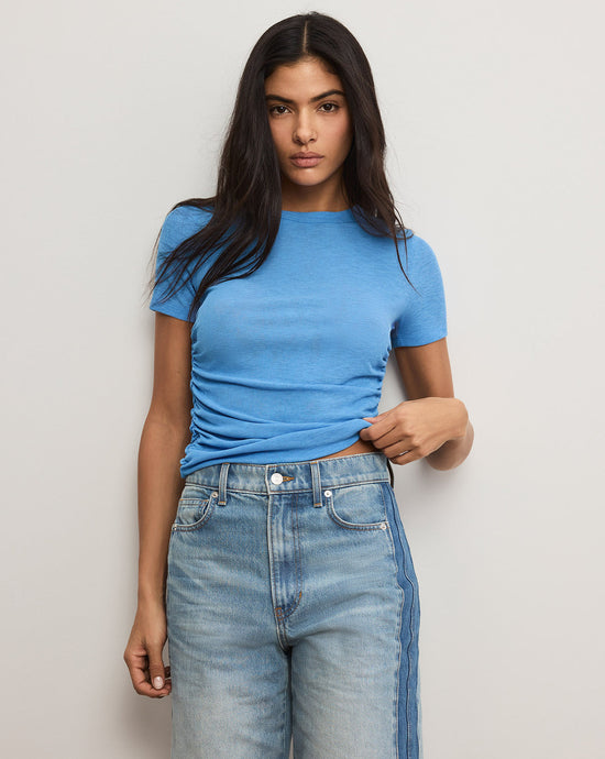 Remus Tee - Blue Jasper