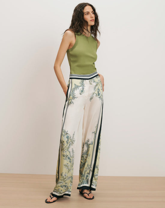 Jordyn Cropped Tank Top - Cactus (PRE-SALE)