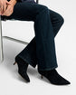 Lisa Kitten-Heel Bootie - Black