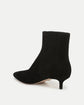 Lisa Kitten-Heel Bootie - Black