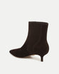 Lisa Kitten-Heel Bootie - Espresso
