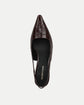 Cashel Slingback Heel - Chocolate Croc