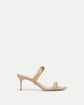 Tobin Gold Band Sandal - Sand