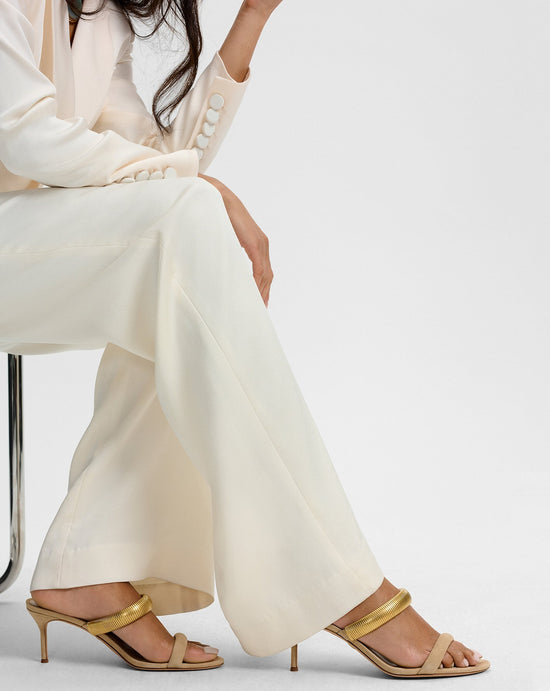 Tobin Gold Band Sandal - Sand