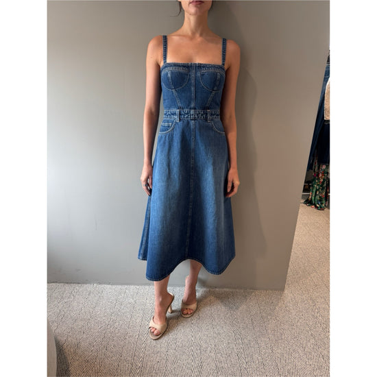 JOVIE BUSTIER MIDIDRESS