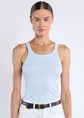 Jamie Rib Tank - Powder Blue