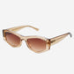 Jade Cat Eye Medium Sunglasses - Tan (PRE-SALE)