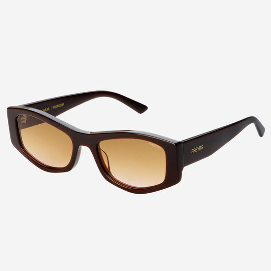 Jade Cat Eye Medium Sunglasses - Chocolate (PRE-SALE)