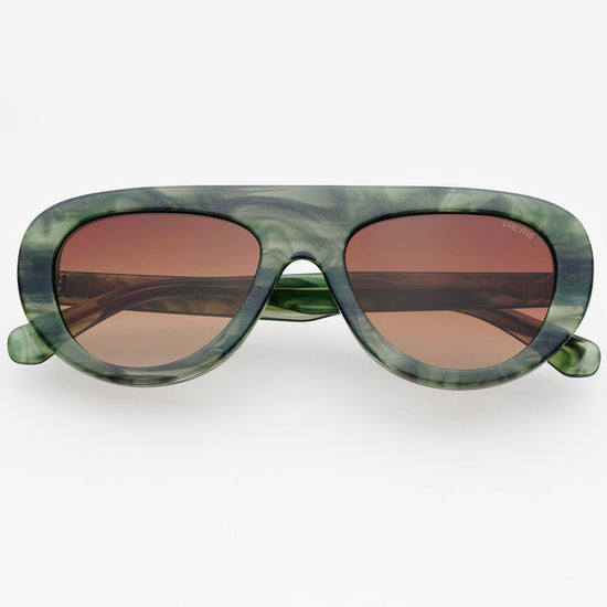 Jetsetter Aviator Sunglasses - Emerald (PRE-SALE)