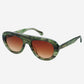 Jetsetter Aviator Sunglasses - Emerald (PRE-SALE)