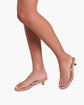 Square Toe Julia Suede - Sunkissed