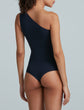 Ballet One-Shoulder Bodysuit - Navy