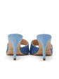 Lolita Denim Open-Toe Mule