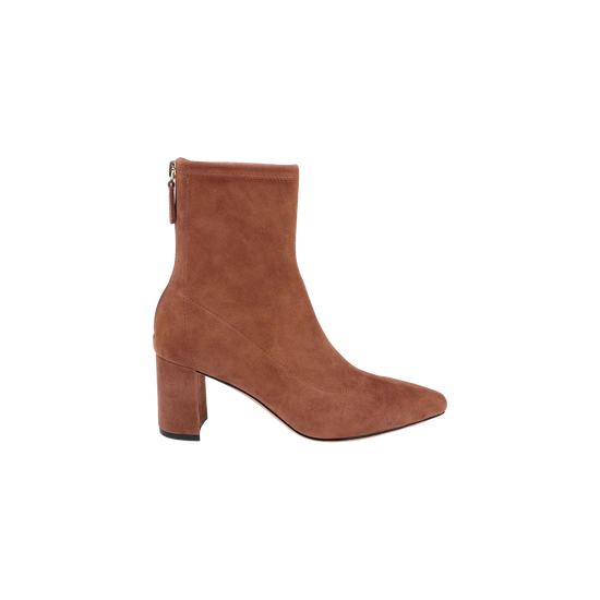Salome Stretch Suede Boot - Buckskin Suede