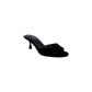 Arleen Kitten-Heel Mule - Black Suede (PRE-SALE)