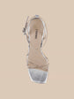 Malone Wedge Espadrille - Silver