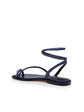 Mariana Leather Sandal - Midnight Croco