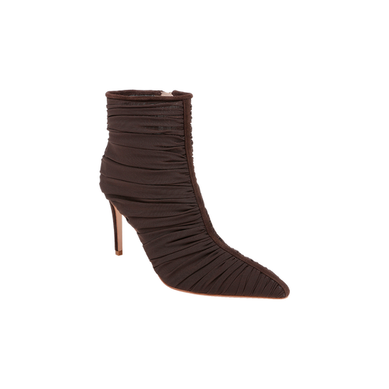 Fulton Mesh Bootie - Chocolate