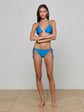 Kristin Triangle Bikini Top - Capri Blue