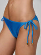 Britt Tie-Side Bikini Bottom - Capri Blue