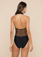 Natalya Collared One-Piece - Mesh (PRE-SALE)