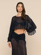 Ambala Cover-Up Top - Black