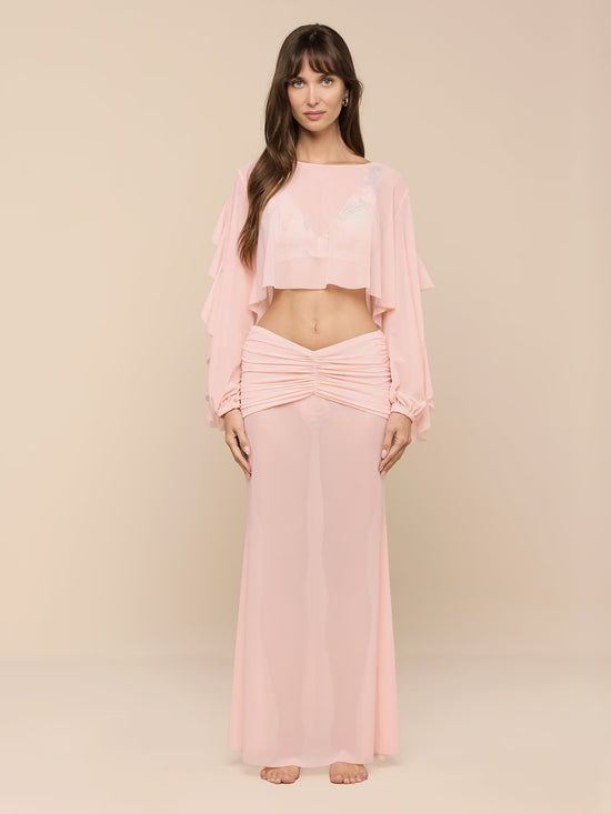Mahe Mesh Cover-Up Skirt (PRE-SALE)