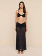 Mahe Mesh Cover-Up Skirt - Black
