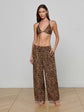 Geraldine Cover-Up Pant - Leopard (PRE-SALE)