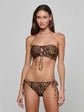Sirena Halter Bikini Top - Leopard