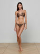 Sirena Halter Bikini Top - Leopard