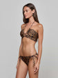 Britt Tie-Side Bikini Bottom - Leopard